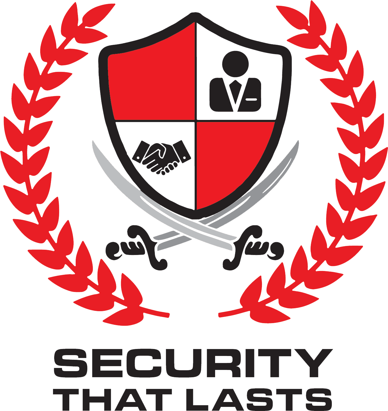 EPS Logo Iconography Red Shield with Tagline Red Black